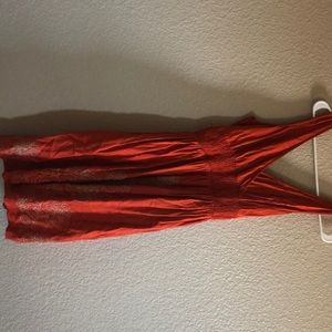 Orange dress let chateau